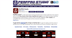 Desktop Screenshot of perfprostudio.com
